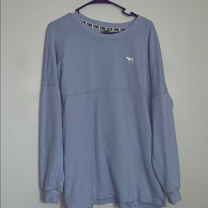 Light blue Pink long sleeve size medium